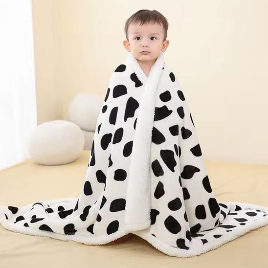 Couverture-bébé-raffinée-vache