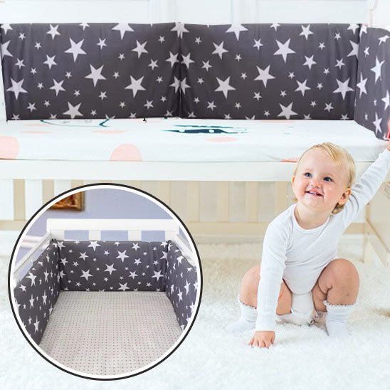 tour-de-lit-bebe-littlehaven-gris