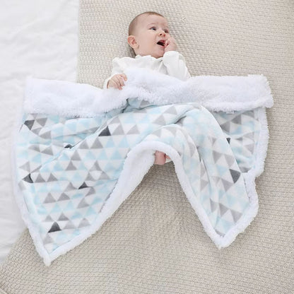 Couverture-bébé-Hivernale-facile-bleu