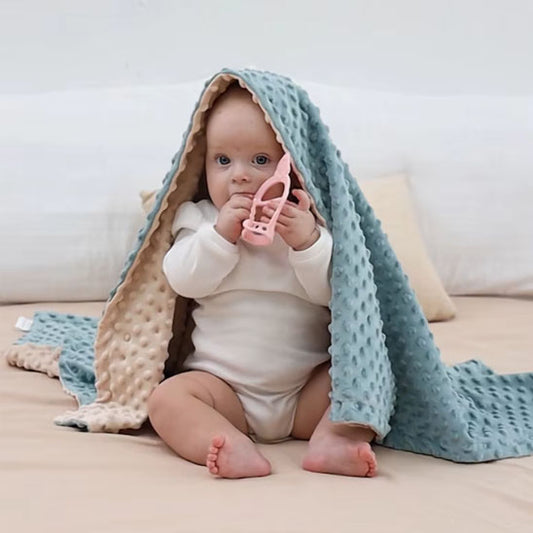 Couverture-bébé-ultra-douce-bleu